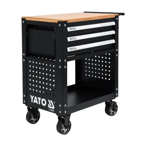 [YT-55281] Carro Gabinete Con 3 Gabinetes Yato