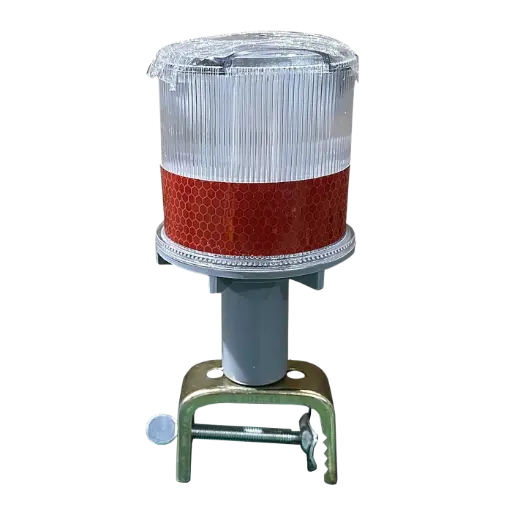 [BALSRO4U] Baliza Destellante Solar con Led Roja