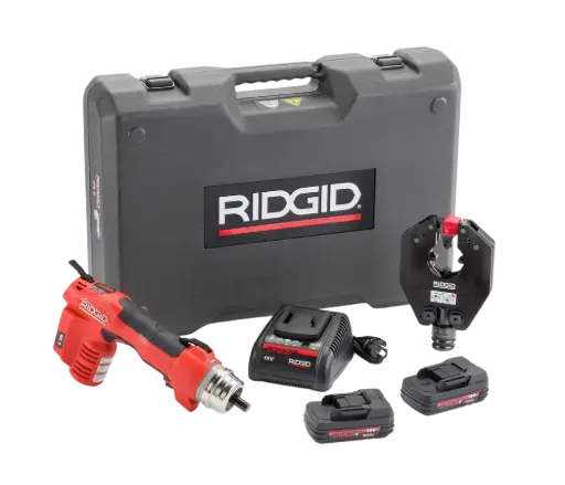 [52093] Juego Máquina RE-6 con 3 Cabezales Ridgid