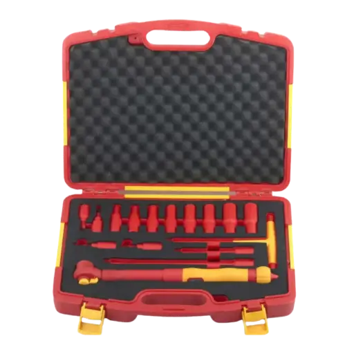 [2142] Maleta de Llave De Torque 16 Piezas 3/8"   1000V Walter 