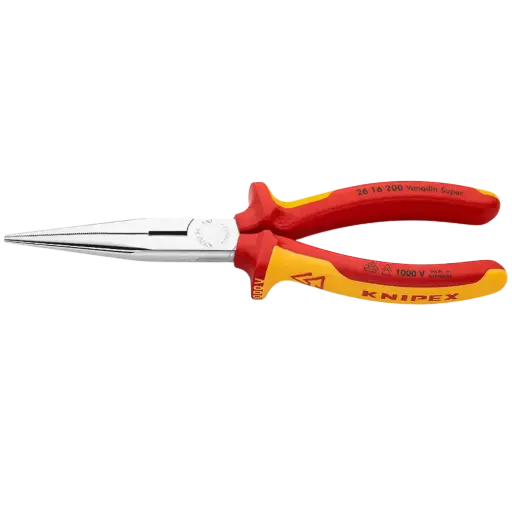 [2616200] Alicate Punta Boca Ciguena 8" 1000v Knipex
