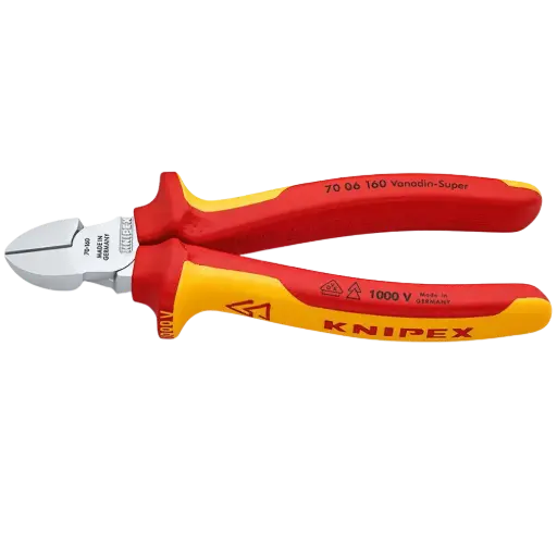 [7006160T] Alicate Corte Diagonal TT 1000v Knipex