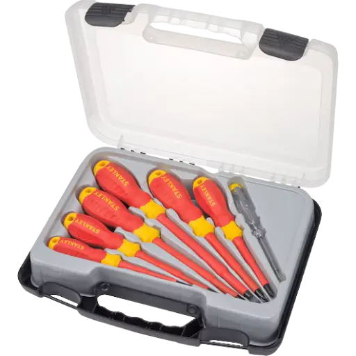 [STMT60175-la] Juego de Destornilladores Aislados 1000v Stanley 