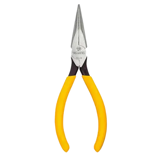 [302-6] Alicate de Punta Curva Aislado 6" Angulo 70° Tulmex