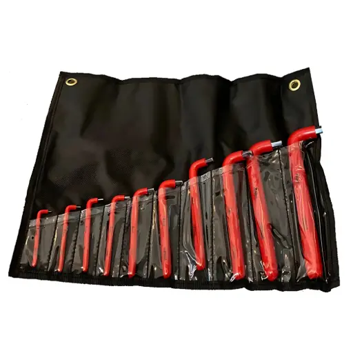 [7405-MM] Juego de llaves Allen aisladas 1000V 10 piezas X-spark