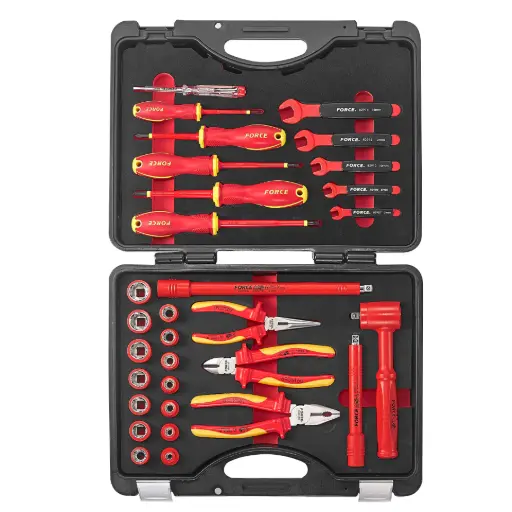 [3313N] Juego de Herramientas Aisladas 31 piezas  3/8" Force