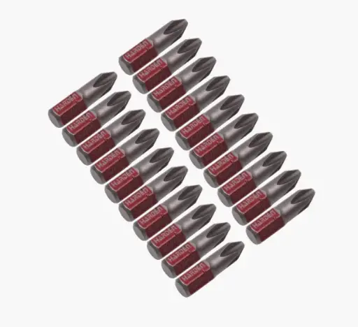 [550511] Juego De Puntas Destornillador bit Harden 20 Piezas Ph1x25mm